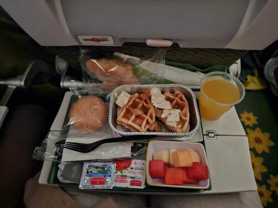 Breakfast in Economy Class