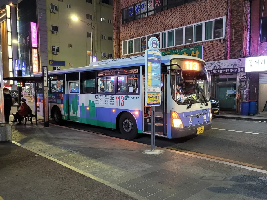 Bus in Busan