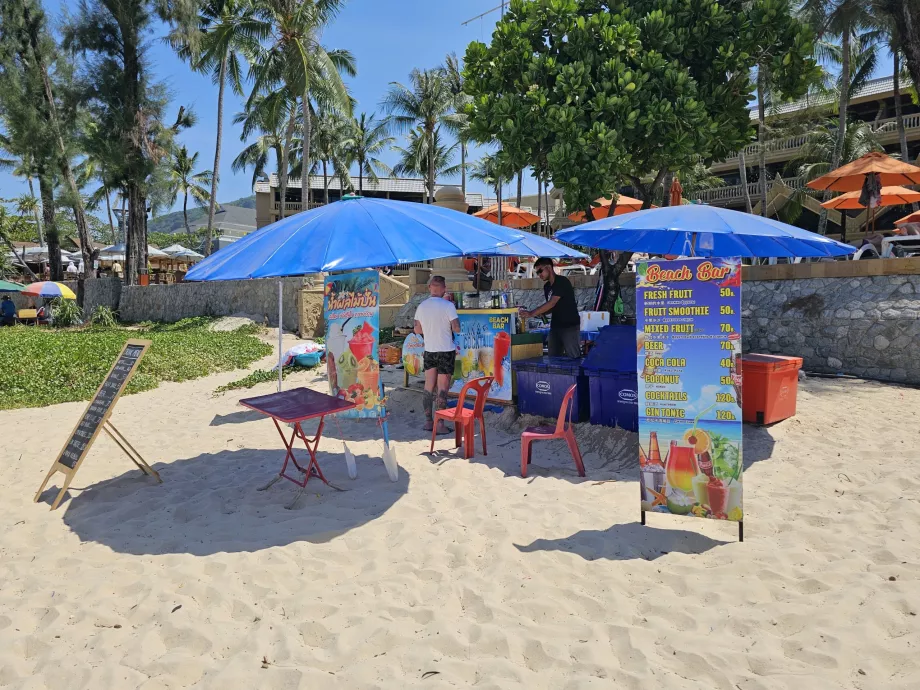 Beach refreshments, Kata resort