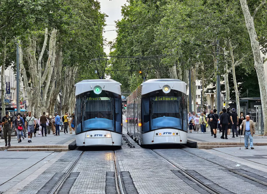 Trams in Marseille