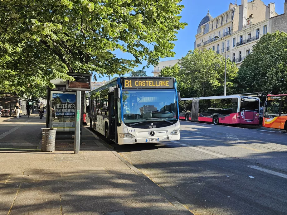 Bus in Marseille