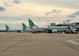 Aircraft Transavia, Orly airport