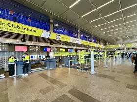 Check-in airBaltic at Riga RIX Airport