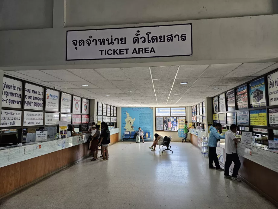 Ticket offices at Bus Terminal 2