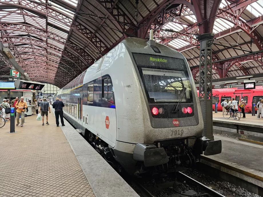 Regional train in Copenhagen