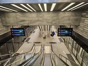 Metro stations in Copenhagen