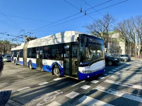 Trolleybus in Riga