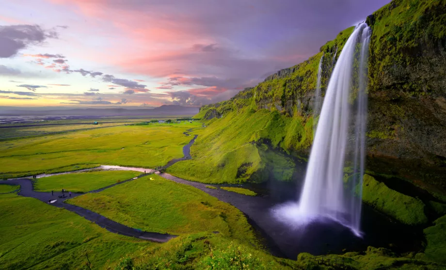 View of Seljalandsfoss