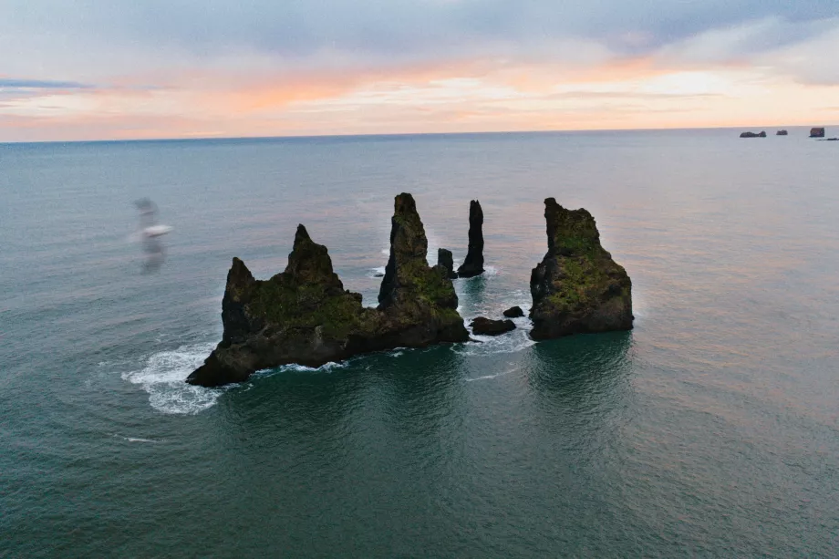 View of Reynisdrangar