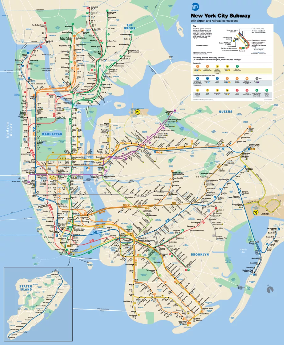 New York City Subway Map