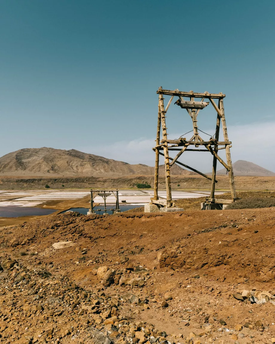 Salinas salt cable car