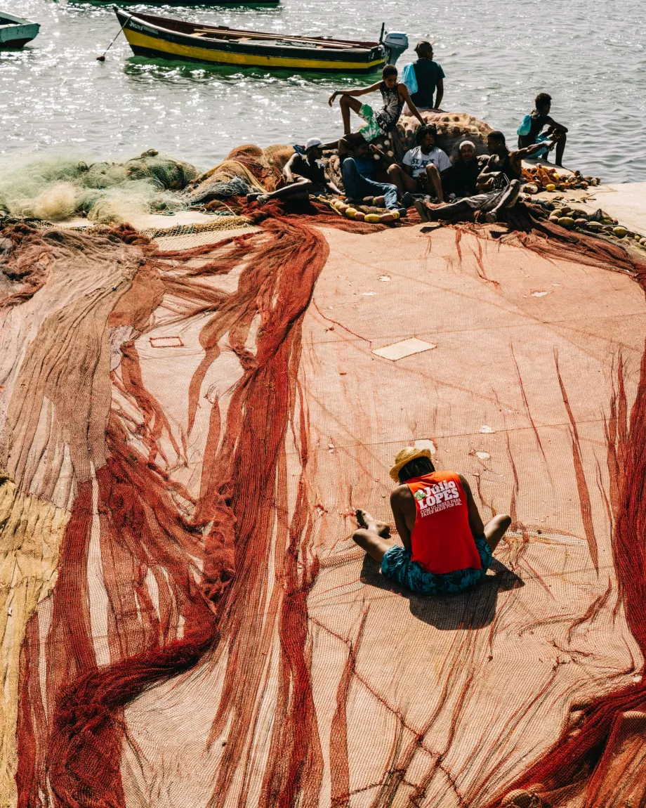 Fishing nets in Palmeira