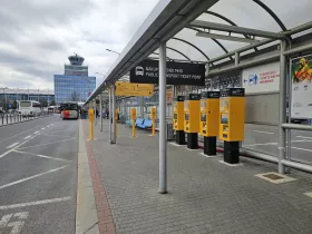 Bus and trolleybus stop at Terminal 1