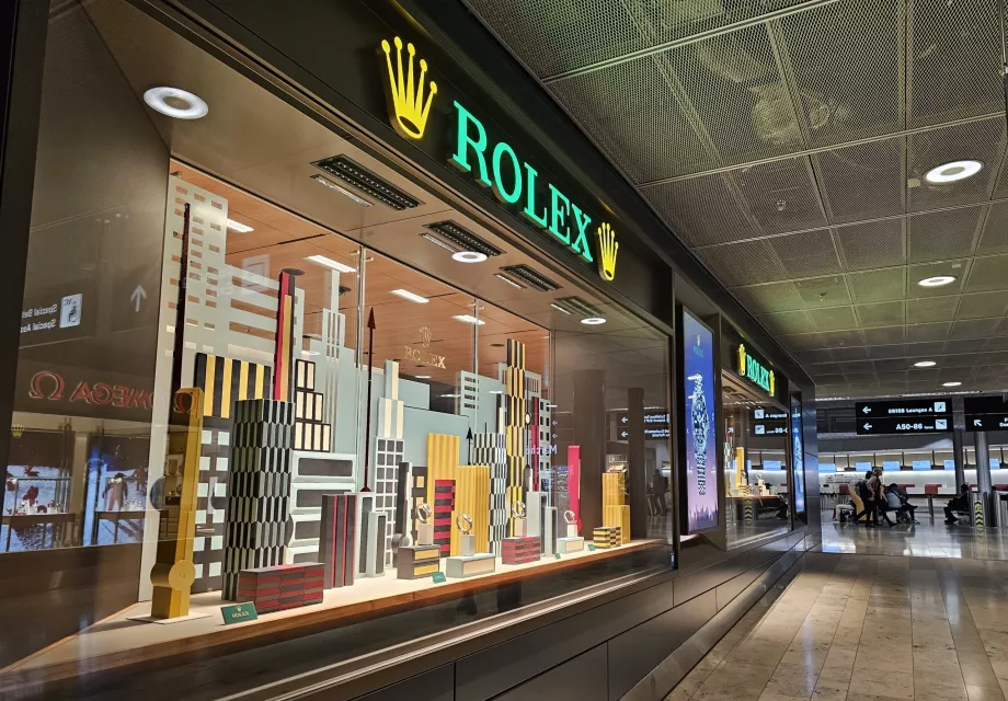 Shops, Rolex (transit zone)