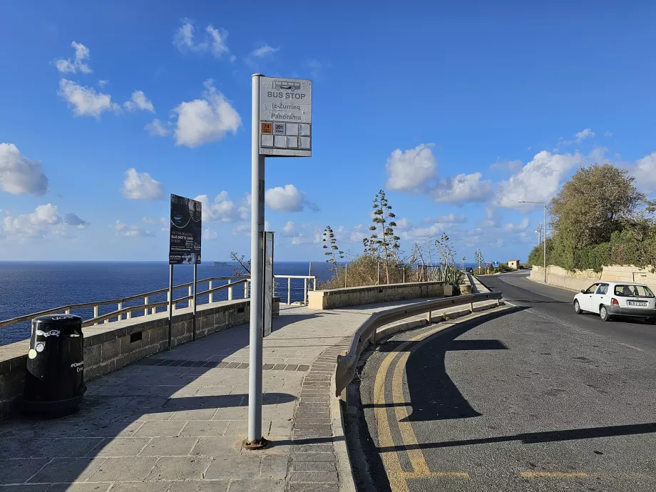 Panorama stop at the viewpoint