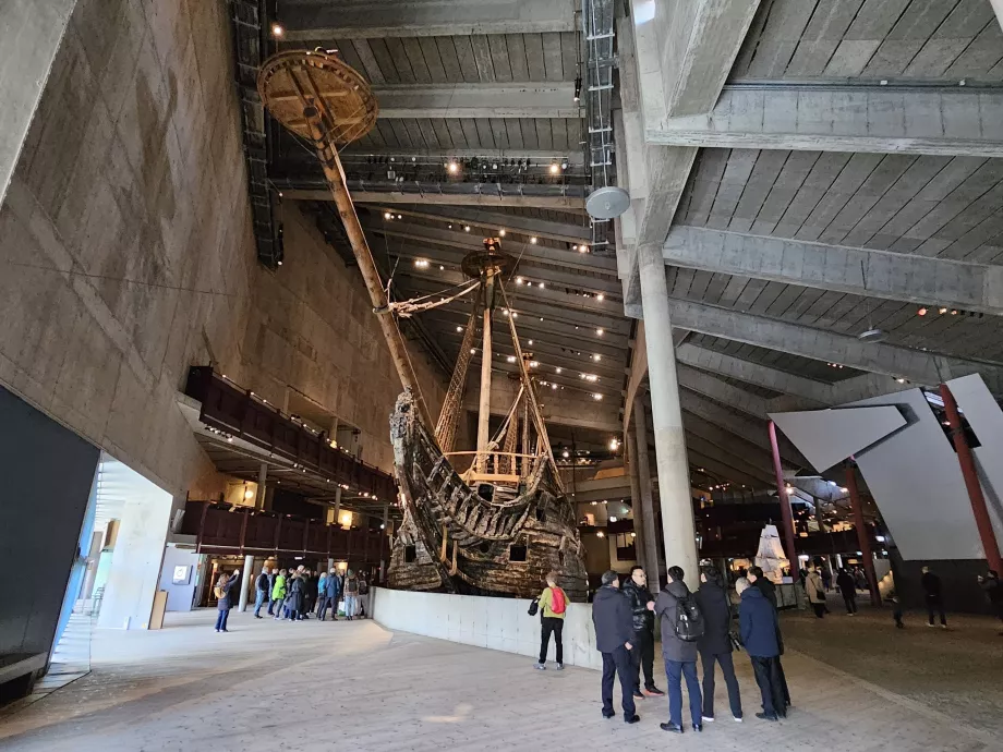 Ship in the Vasa Museum