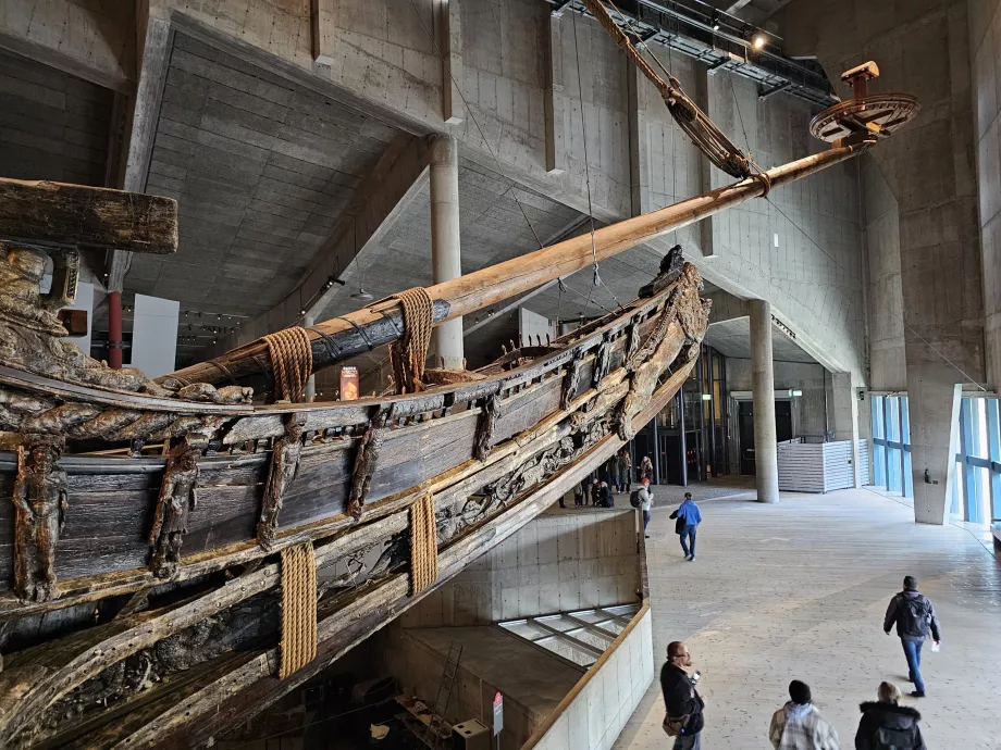 Ship in the Vasa Museum