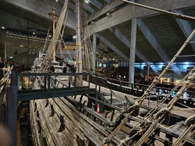 Ship in the Vasa Museum