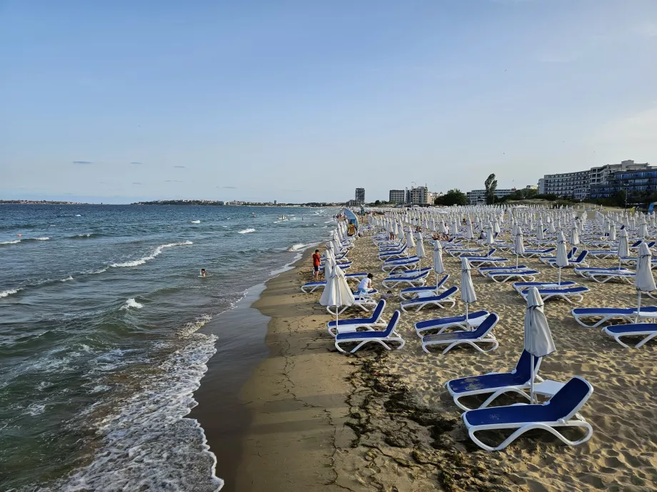 Main beach of Sunny Beach