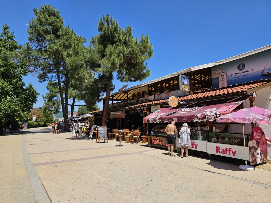 Beach promenade