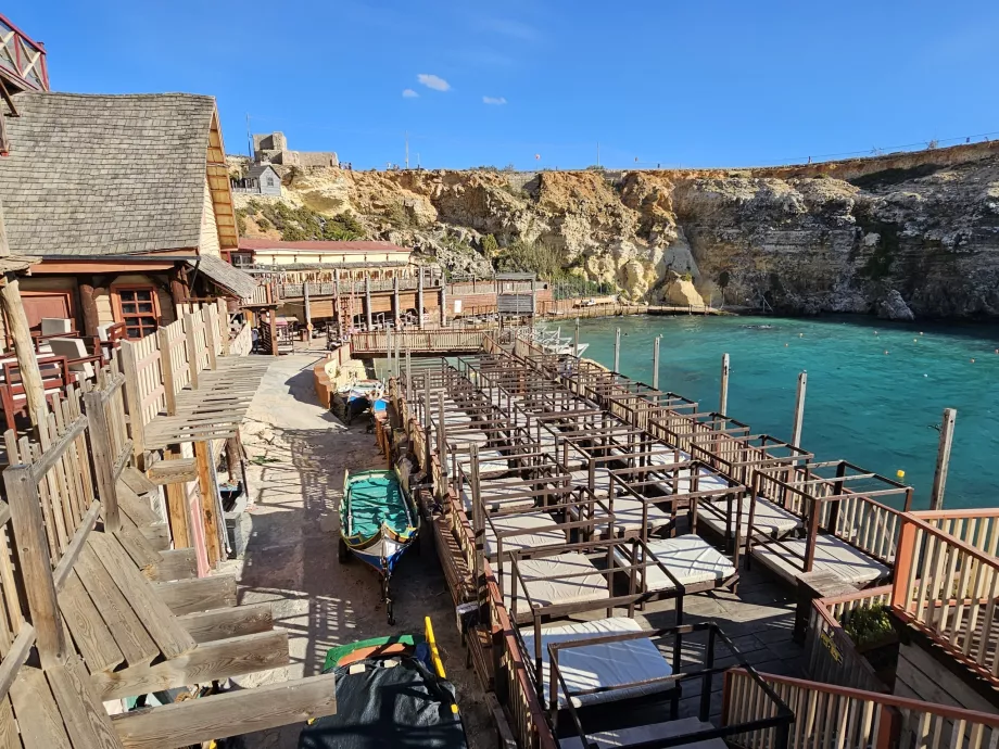 Deckchairs, Popeye's Village