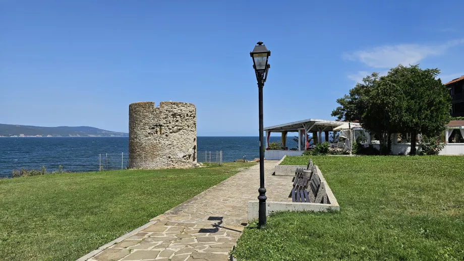 Ruins of an old windmill