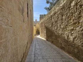 Streets of the old town of Mdina