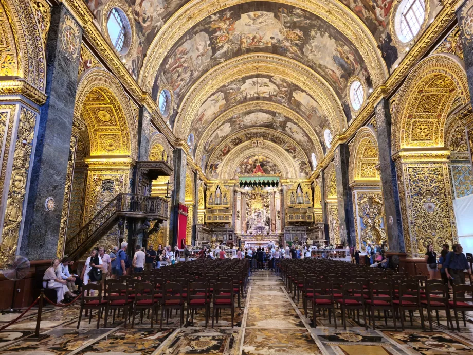 Interior of the cathedral