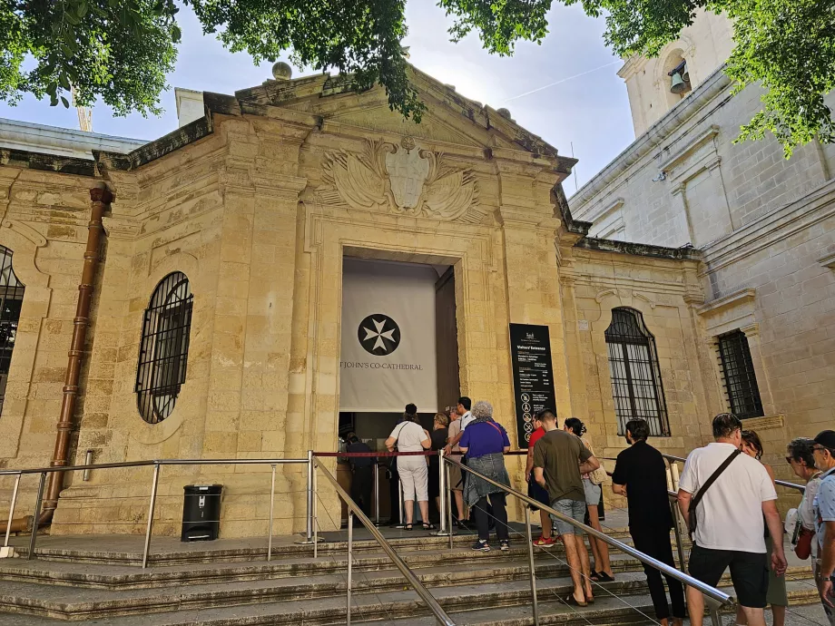 Main entrance to St. John's Cathedral