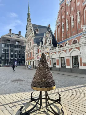 The first Christmas tree in Riga
