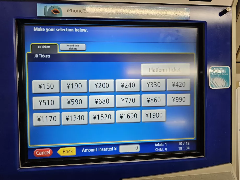 Withdrawing the amount to pay the fare