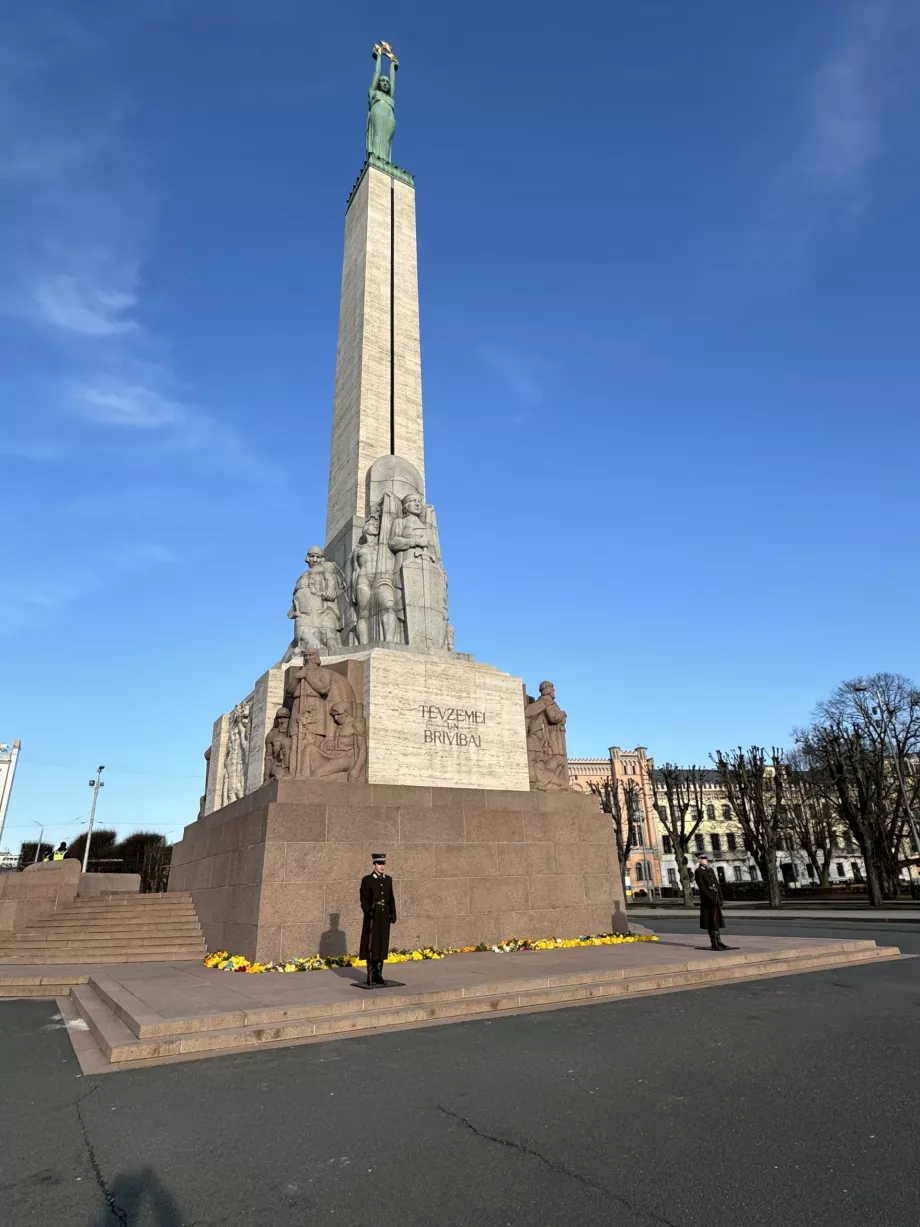 Freedom Monument in Riga