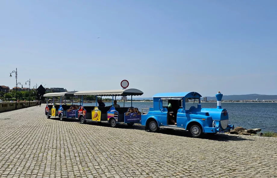 Tourist train in Nessebar