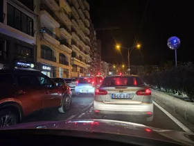 Traffic jams in Malta