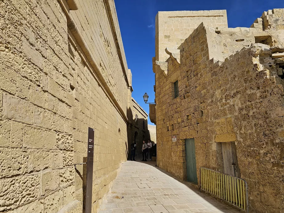 Streets of the old town of Cittadella