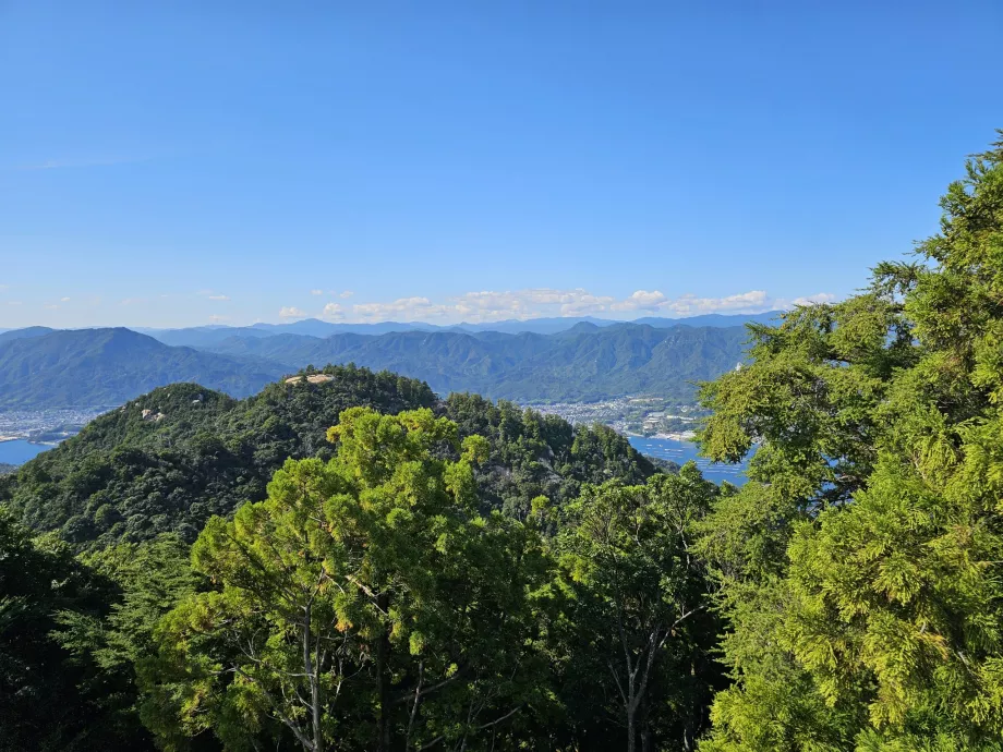 View from Mount Misen