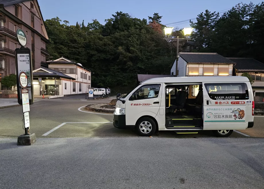 Minibus to the beach