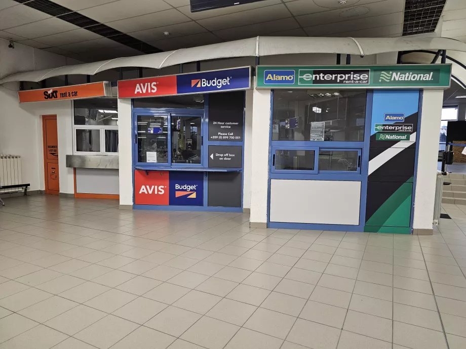 Car rental, Terminal 1