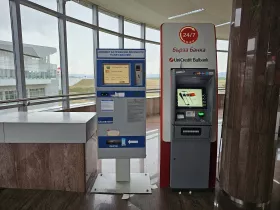 Single ticket machine in the metro