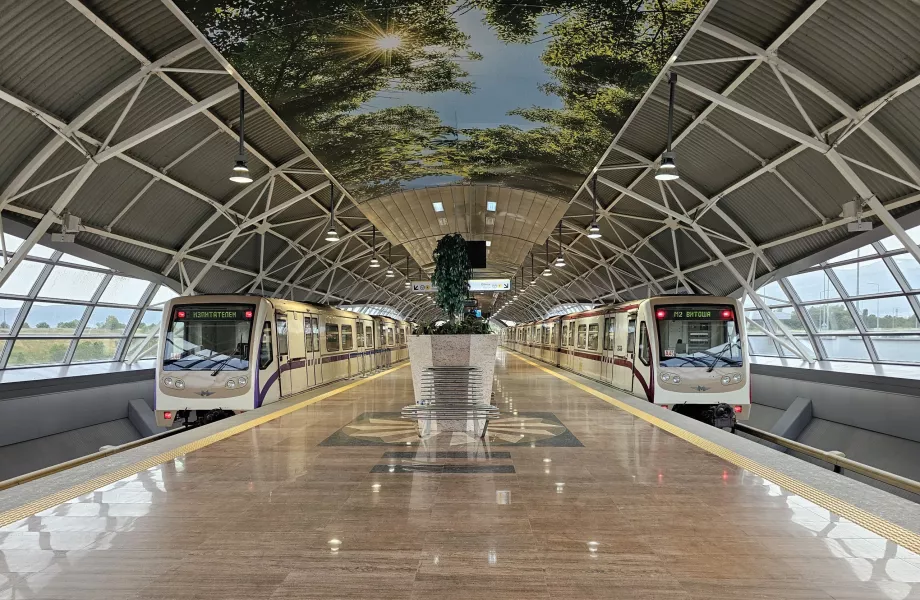 Metro, Sofia Airport