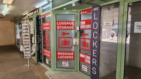 Luggage lockers, Serdika metro station