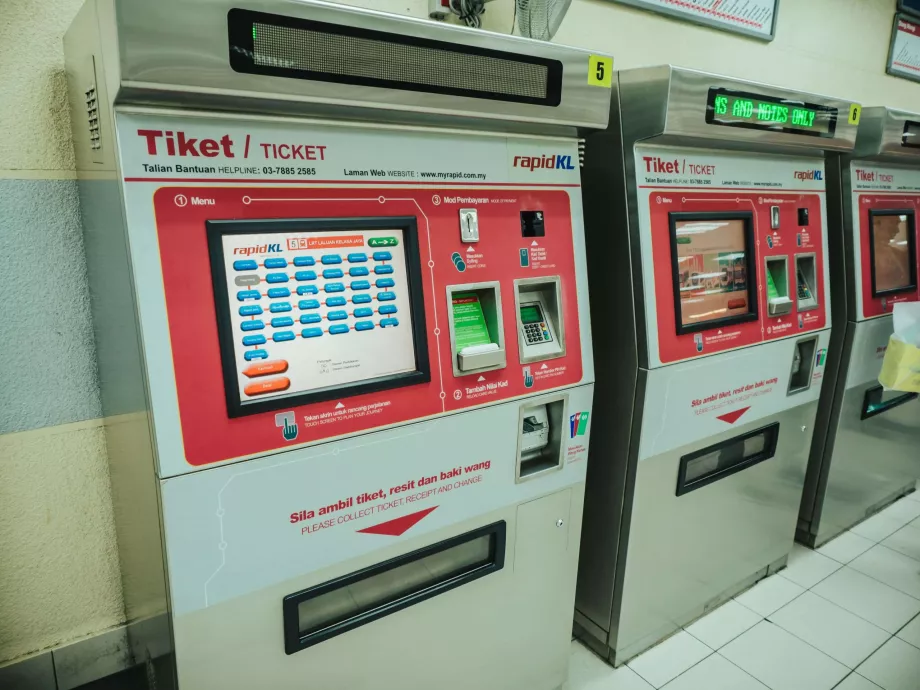 Ticket vending machine