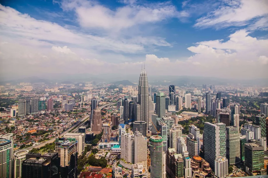 View from Menara Tower