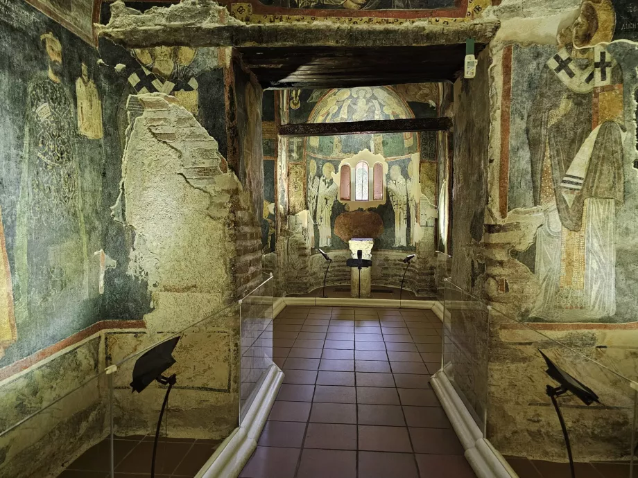 Interior of the Bojan Church