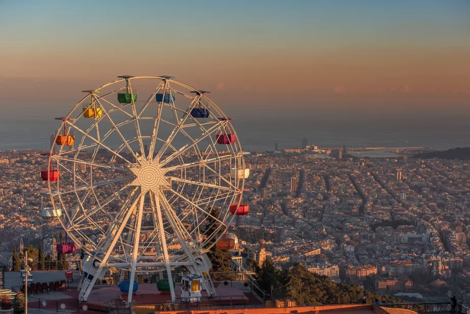 Ferris wheel on Tibidabo