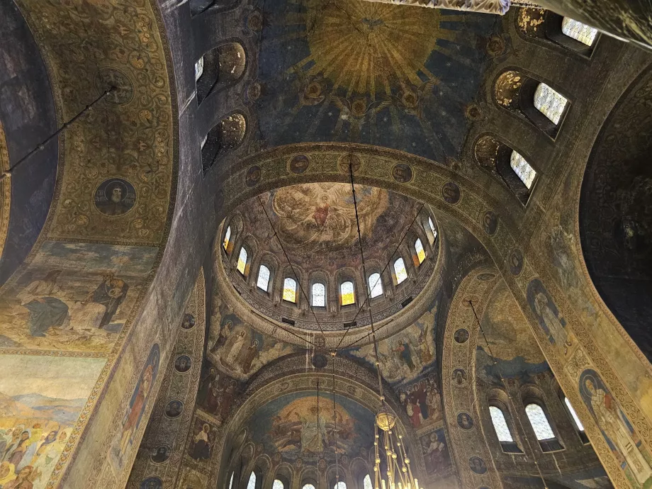 Interior of Alexander Nevsky Cathedral