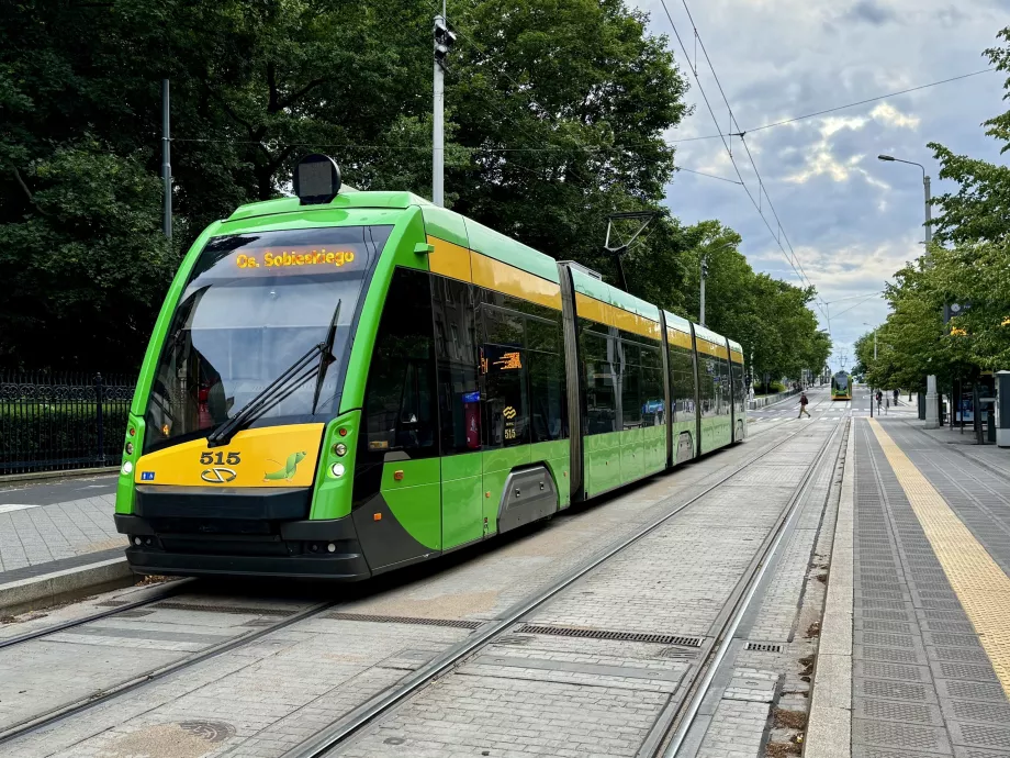 Trams in Poznan