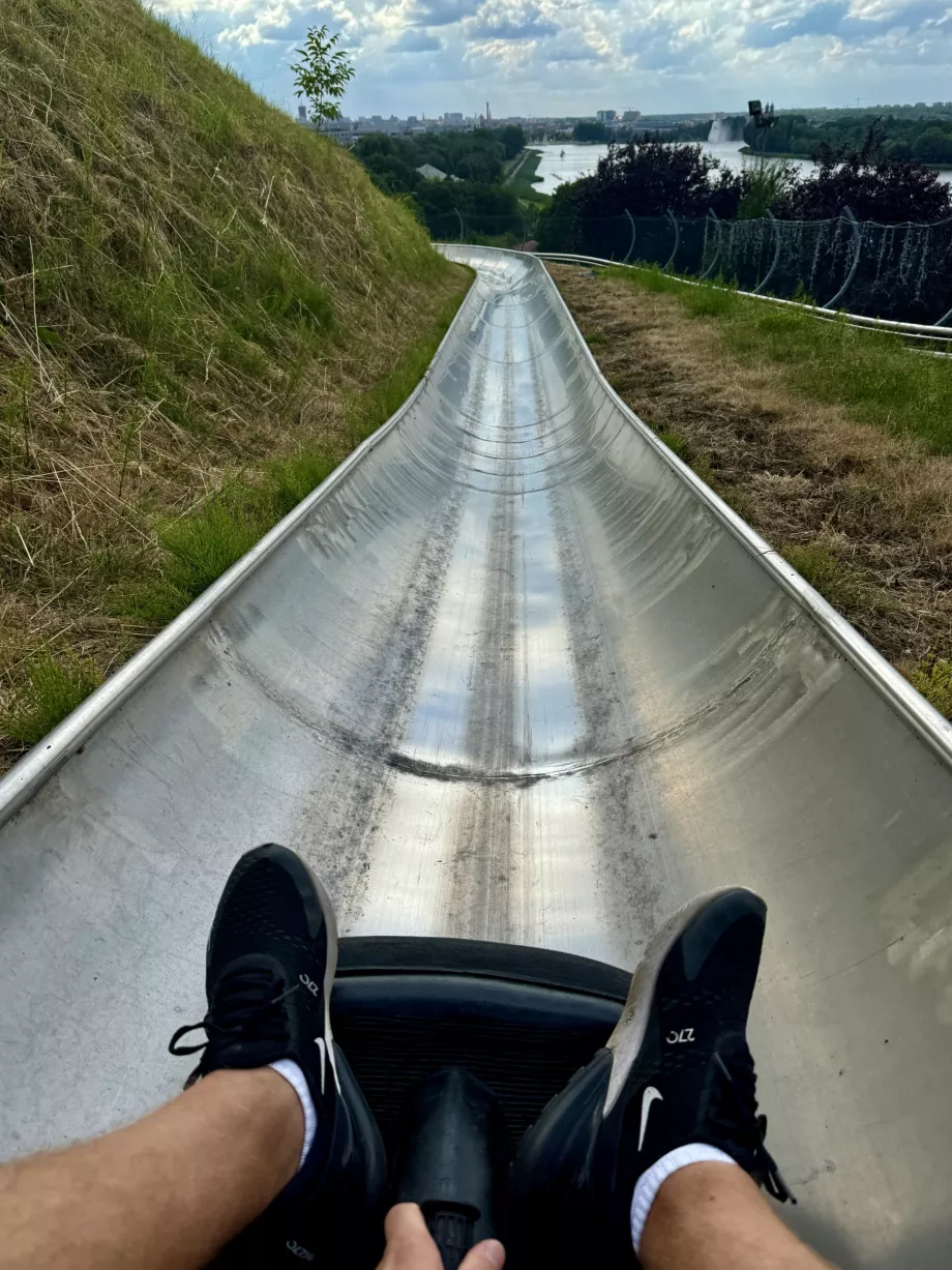 Luge track, Poznan