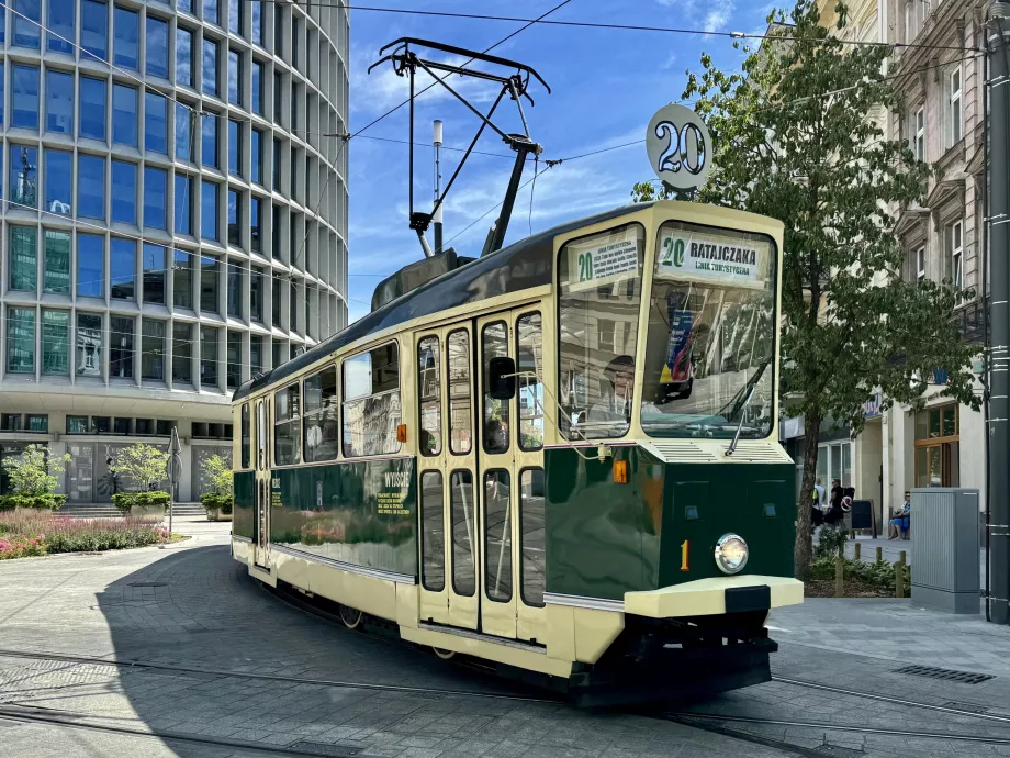 Historical tram line No. 20