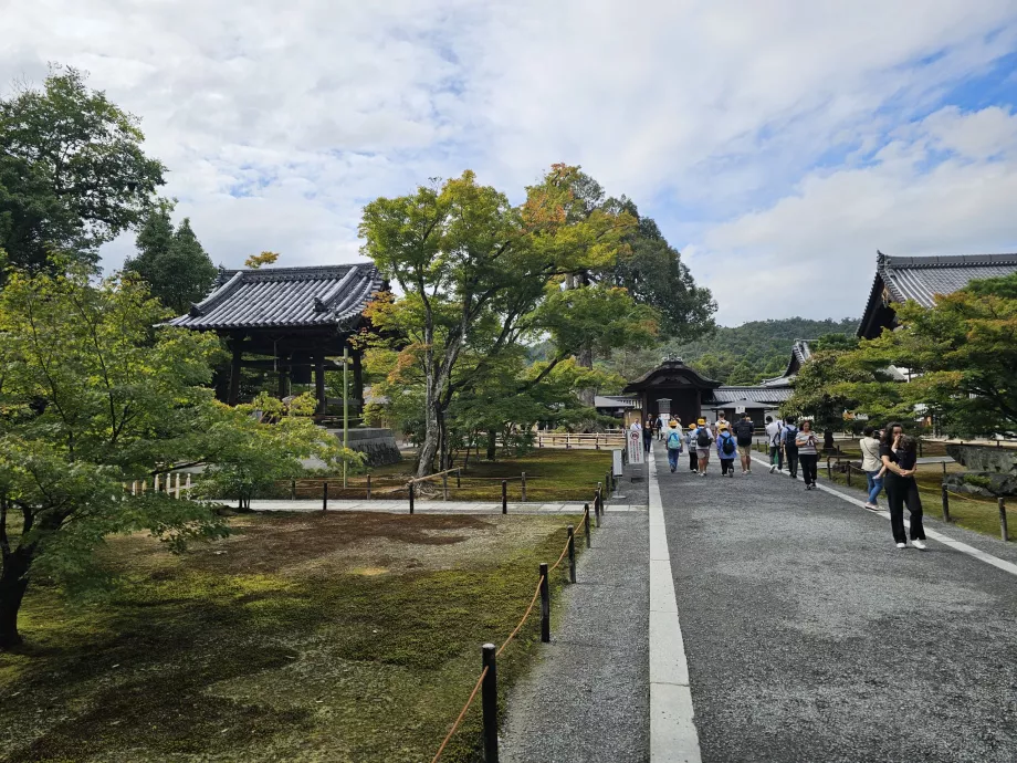 Entrance to Kinkakuji Temple